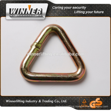 50MM Metal Galvanized End Fitting Delta Triangle Rings